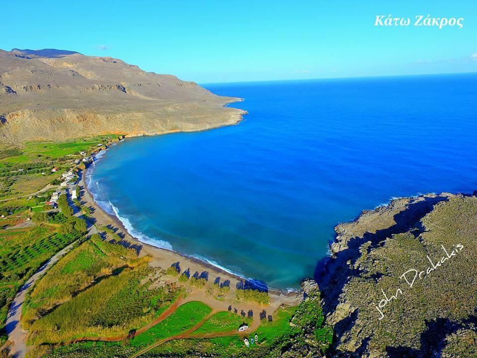 Káto Zákros Villa Sea View Mesa Mpanta المظهر الخارجي الصورة